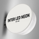 The Dulwich' - Light Box Sign Acrylic Circle (Copy)